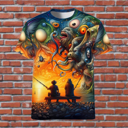 A Fisherman's Hallucination | Cotton T-Shirt