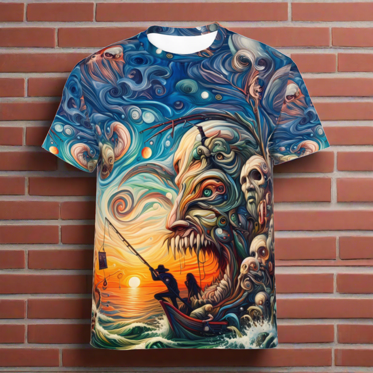 A Fisherman's Nightmare | Cotton T-Shirt