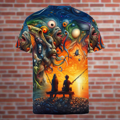 A Fisherman's Hallucination | Cotton T-Shirt