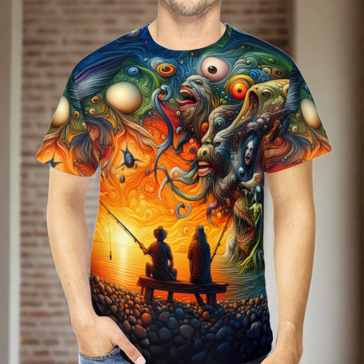 A Fisherman's Hallucination | Cotton T-Shirt