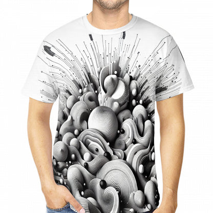 Spheresicle | Cotton T-Shirt Singularity Design