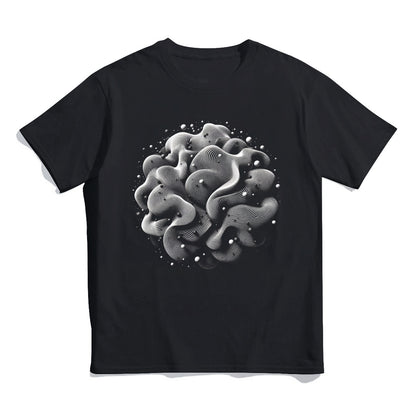 Linear Implosion | Cotton T-Shirt Singularity Design