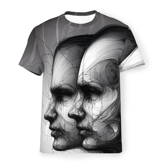 Ratio Twins | Cotton T-Shirt Singularity Design