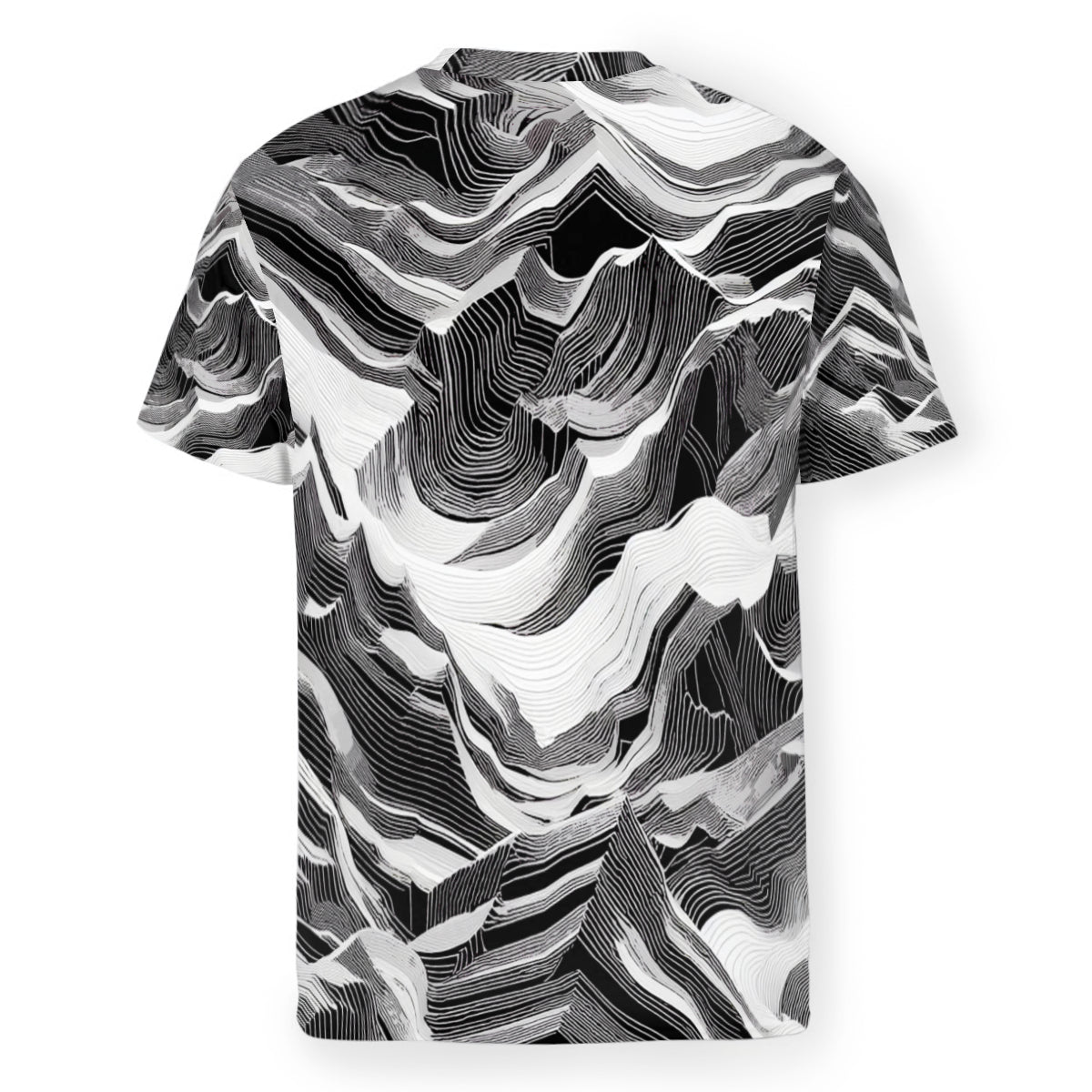 Mountains of Diligence | Cotton T-Shirt Singularity Design