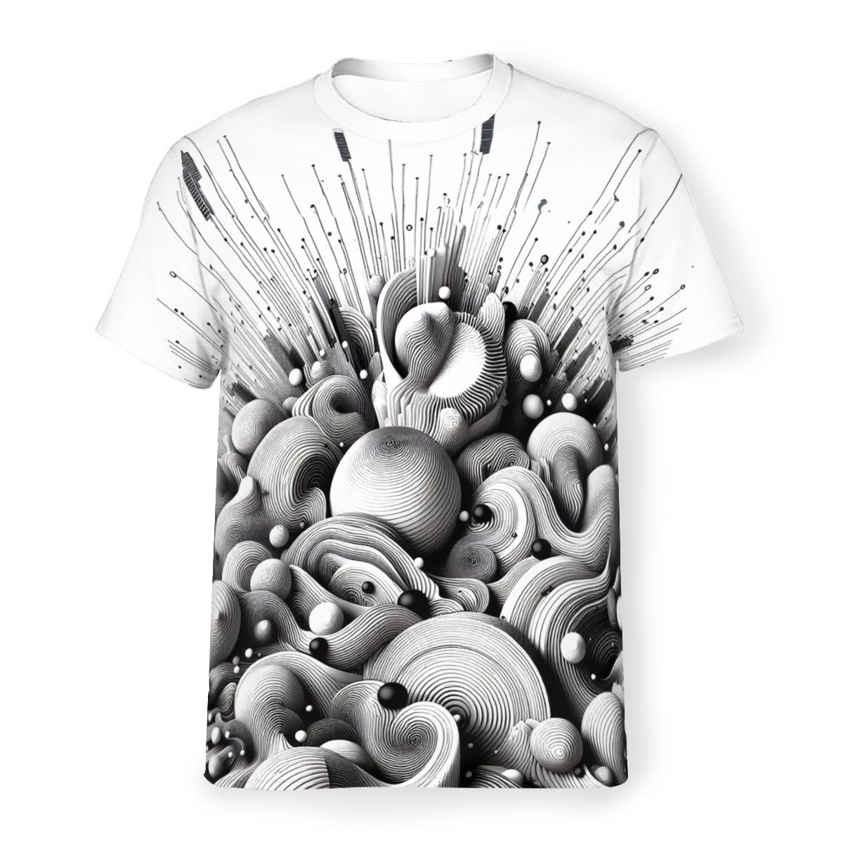 Spheresicle | Cotton T-Shirt Singularity Design