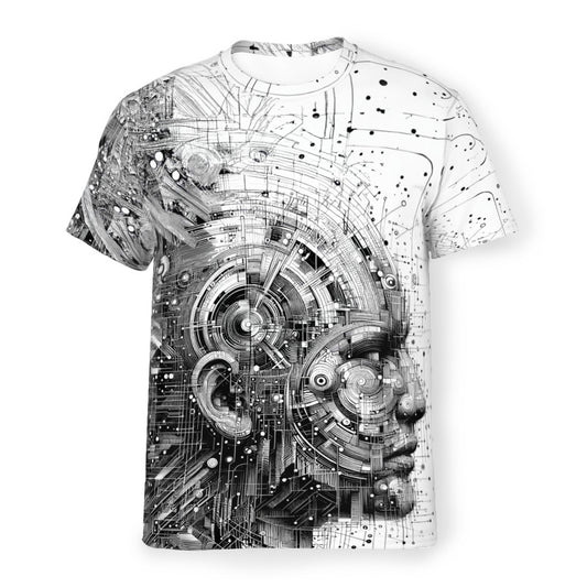 Connected | Cotton T-Shirt Singularity Design