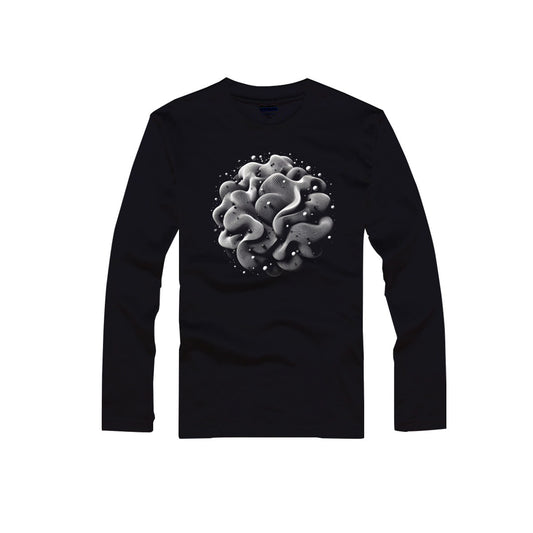 Linear Implosion | Long Sleeve Shirt Singularity Design