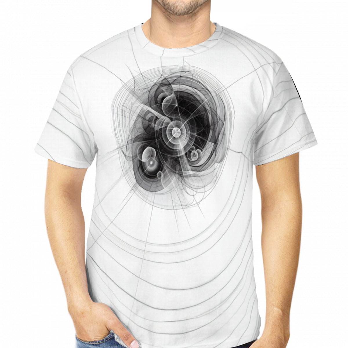 Singular Web | Cotton T-Shirt Singularity Design