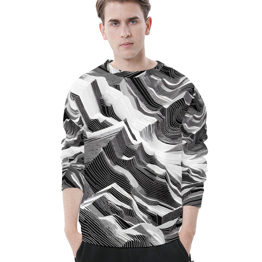 Mountains of Diligence | Long Sleeve Shirt Singularity Design