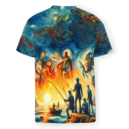 A Fisherman's Fantasy | Cotton T-Shirt Singularity Design